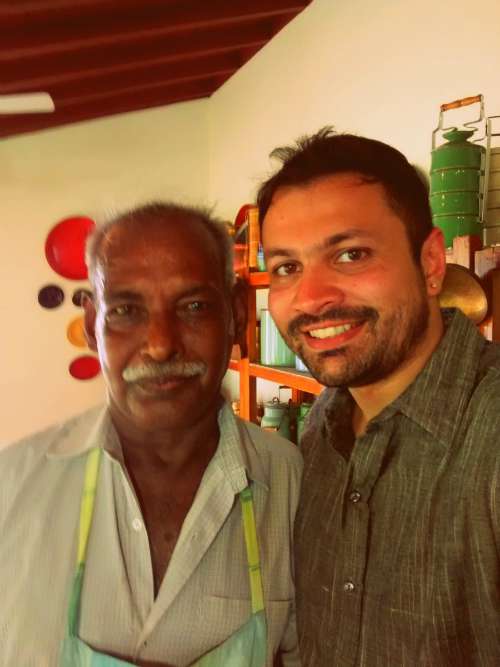 Chef Karuppaiah and Rakesh Raghunathan