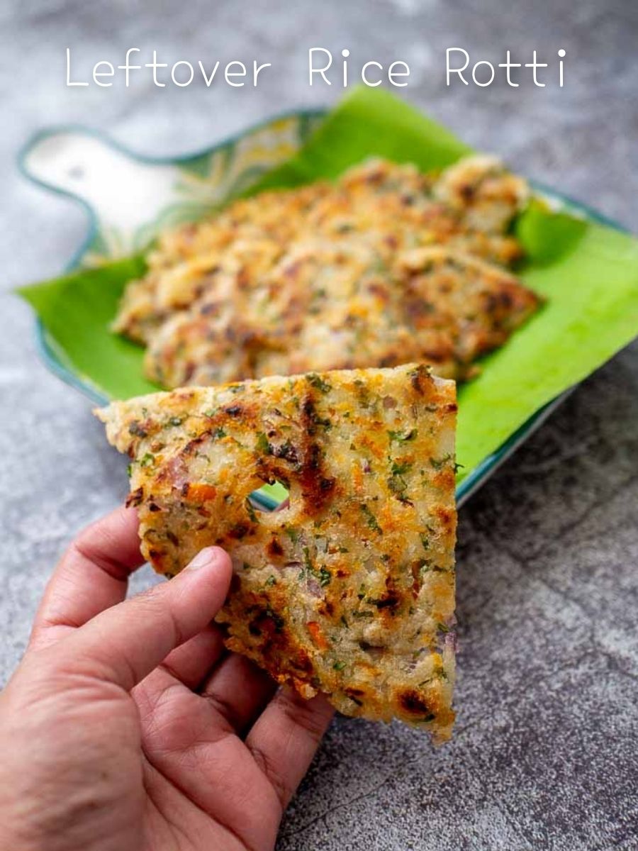 Leftover Rice Rotti (2)