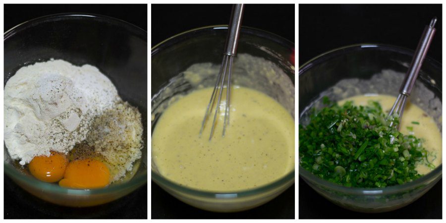 Mario-Batali-Italian-Spring-Onion-Frittelle-Recipe-make-batter