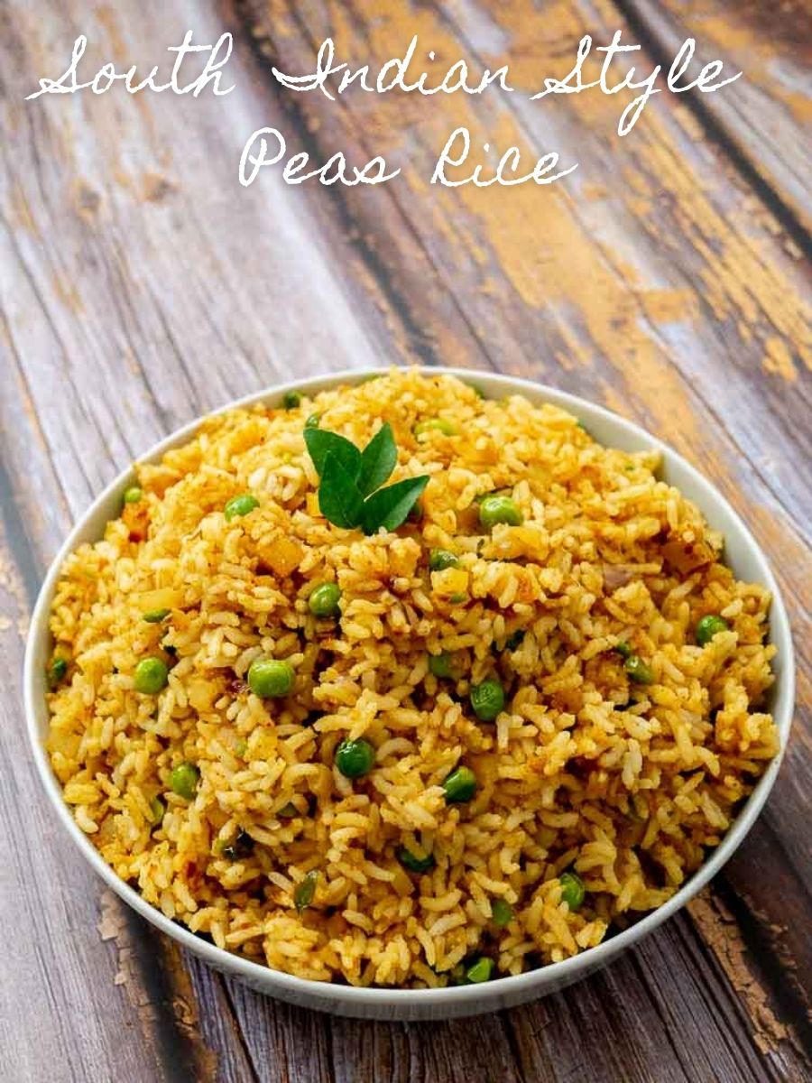 PATTANI SADAM, SOUTH INDIAN STYLE PEAS RICE
