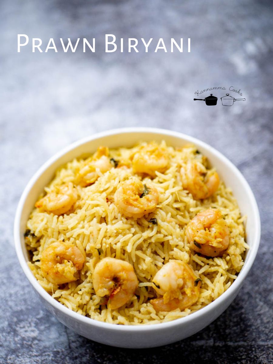 Prawn Biryani With Coconut Milk
