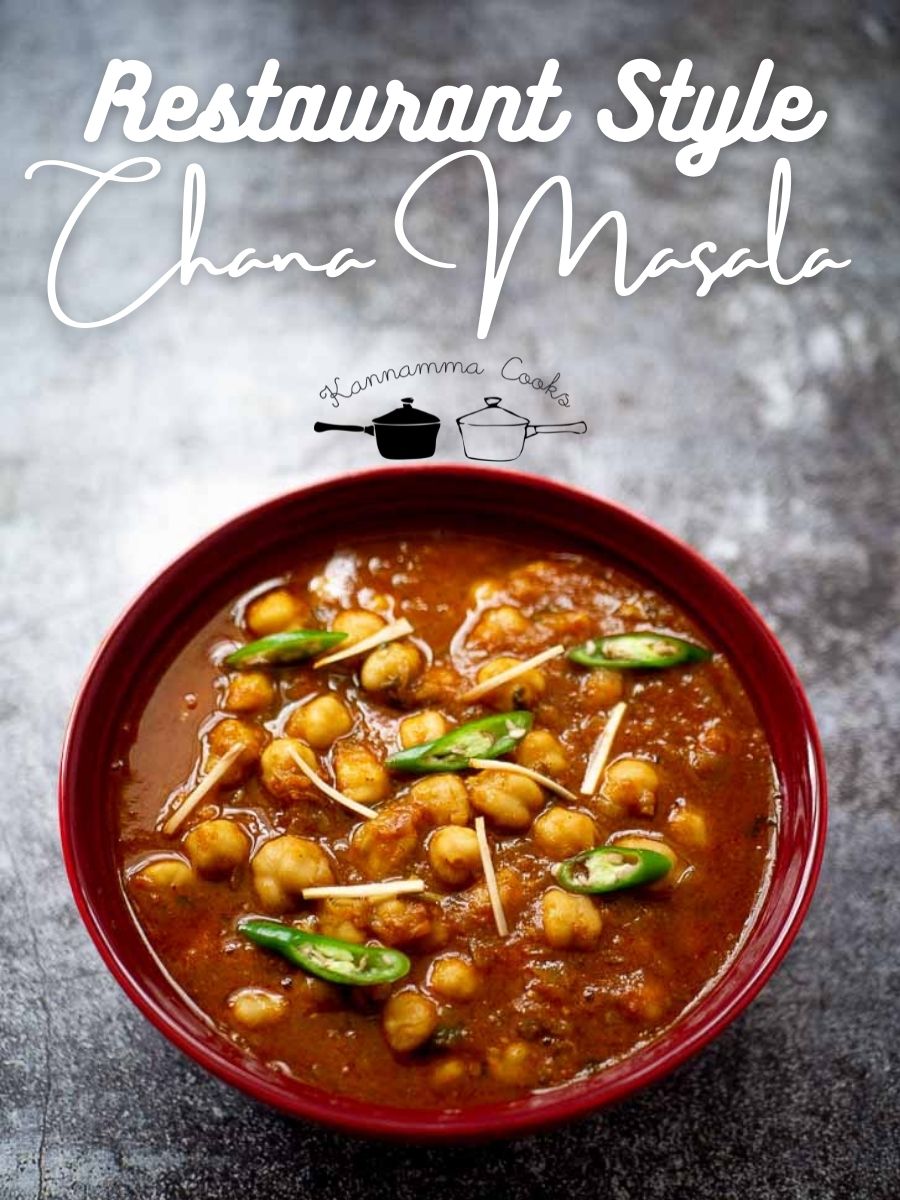 Restaurant Style Chana Masala (1)