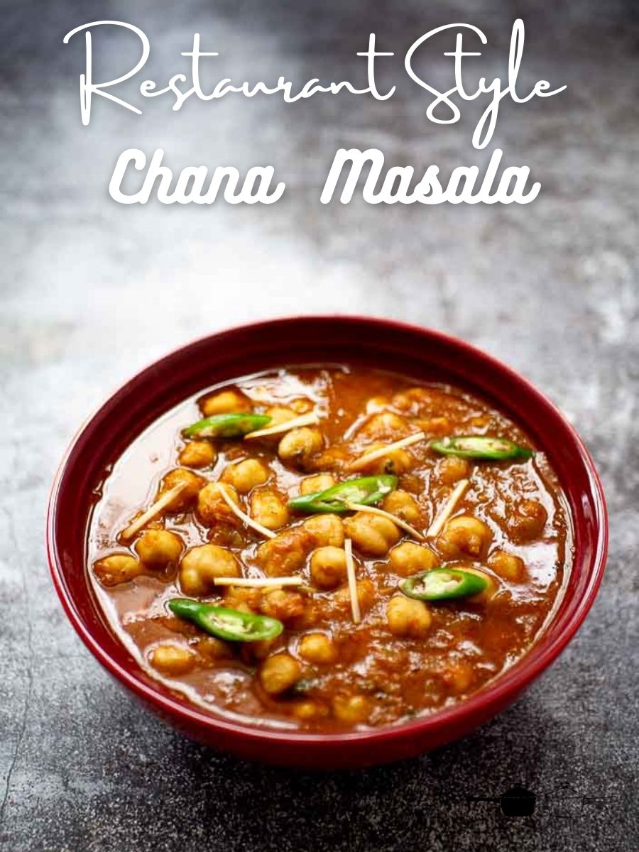Restaurant Style Chana Masala 2