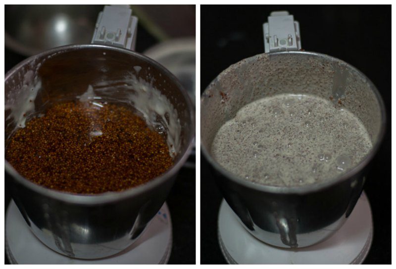 South-Indian-Fermented-Ragi-Dosa-batter-Recipe-grind-ragi