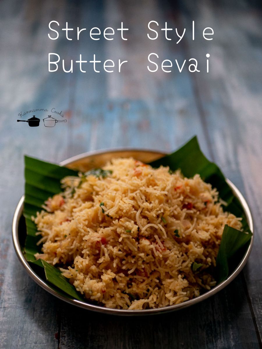 Street Style Butter Sevai Recipe (3)