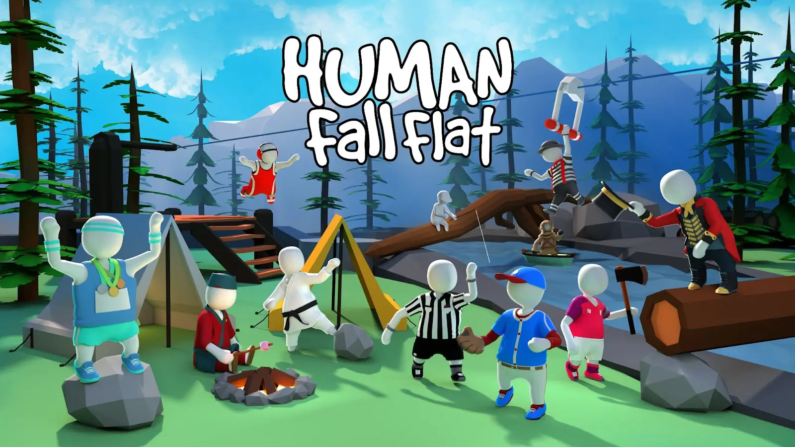 human full flat