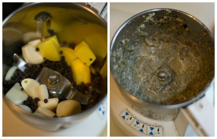 mushroom-pepper-pulao-recipe-paste