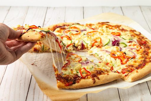 pizza slice cheese