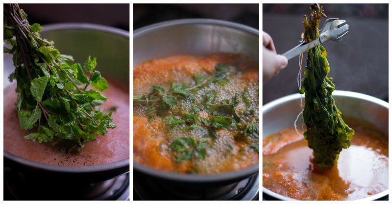 Easy-Tomato-Mint-Soup-Recpe-For-Cold-Fever-mint