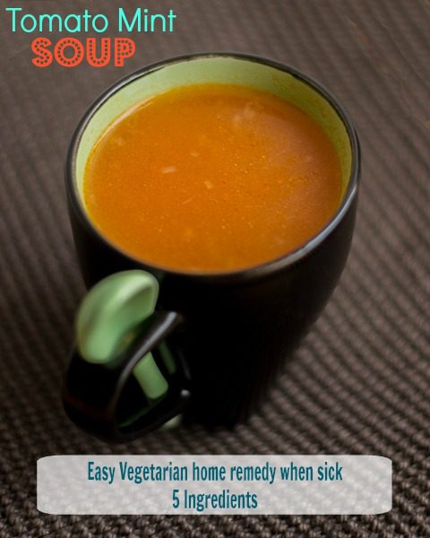 Tomato-Mint-Soup-For-Cold-Fever-Recipe