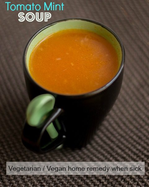 Tomato-Mint-Soup-For-Cold-Fever
