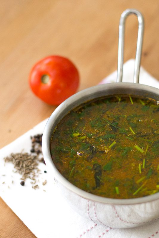 south-indian-Tomato-rasam-with-rasam-powder-garlic-tamil-recipe-1-3